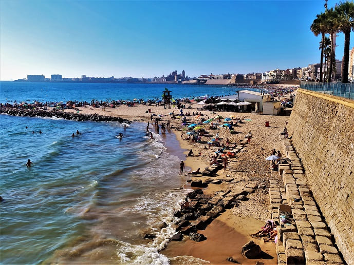 playa de santa Maria del mar, Cadiz