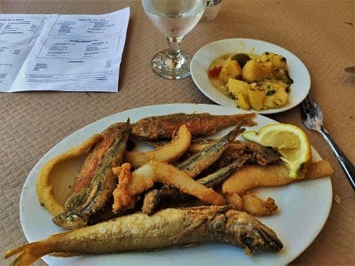 pescaito frito, puerto de santa maria