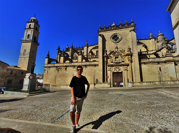 catedral, fachada, jerez de la frontera