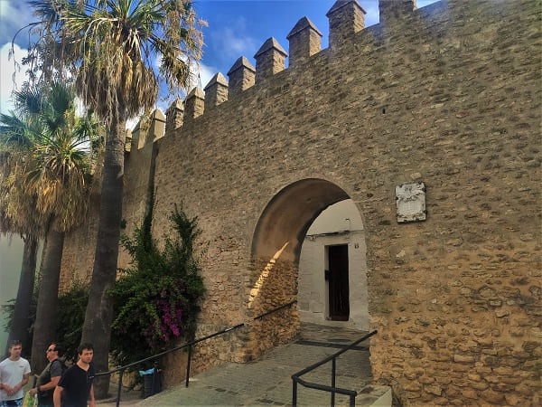 muralla, vejer de la frontera