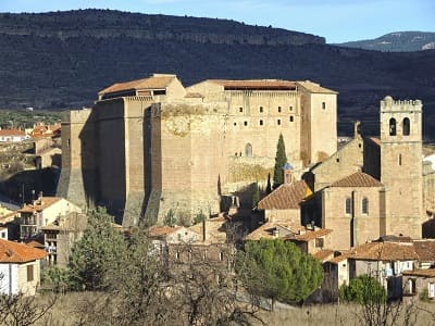 castillo de Mora de Rubielos, interior