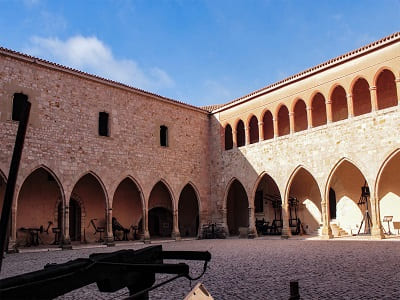 castillo de Mora de Rubielos, interior
