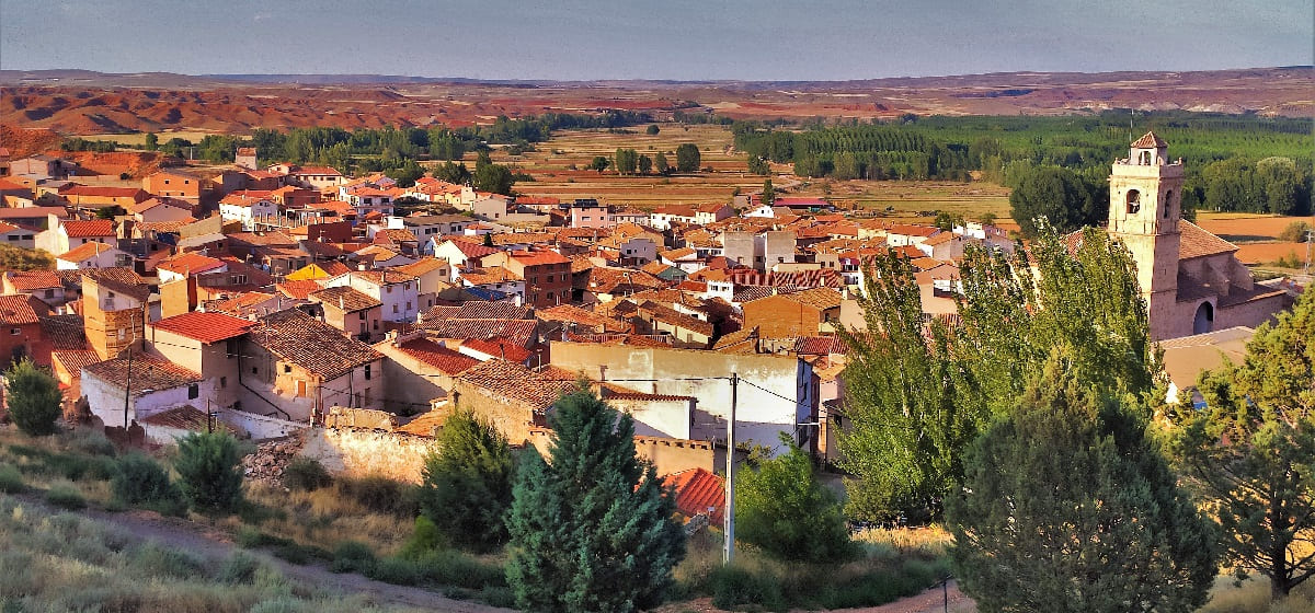 Alfambra vista panoramica