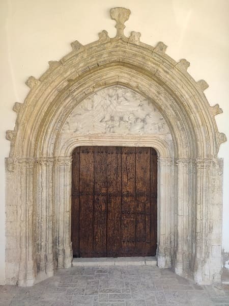 iglesia de la asuncion, puerta, Cantavieja
