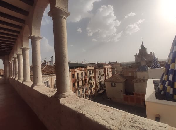 vistas desde el museo arqueologico de Teruel