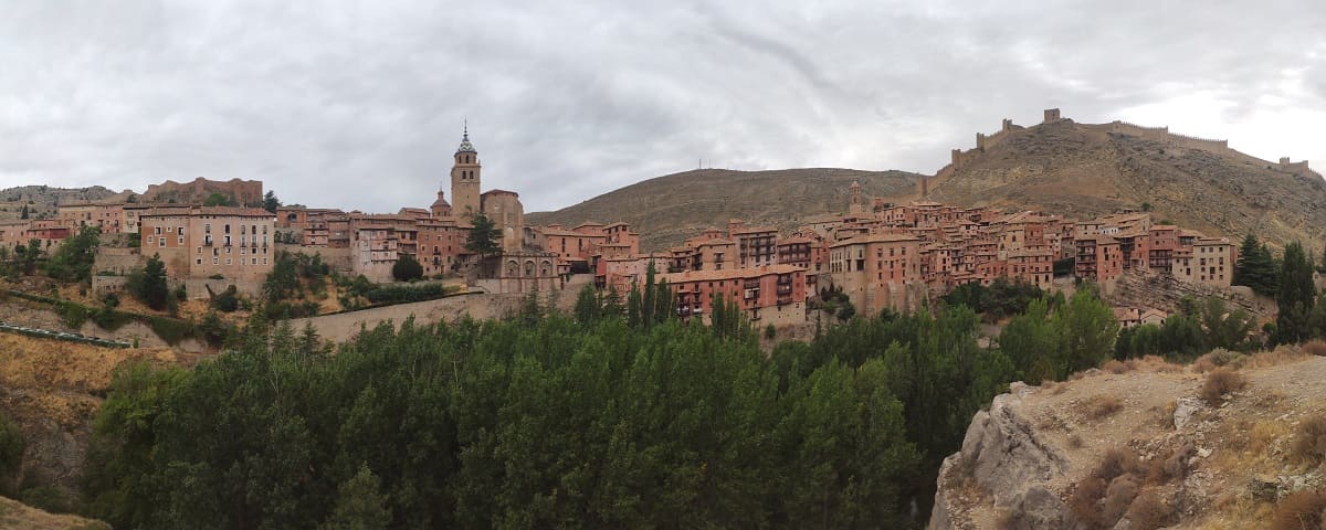 vista desde mirador, Albarracin