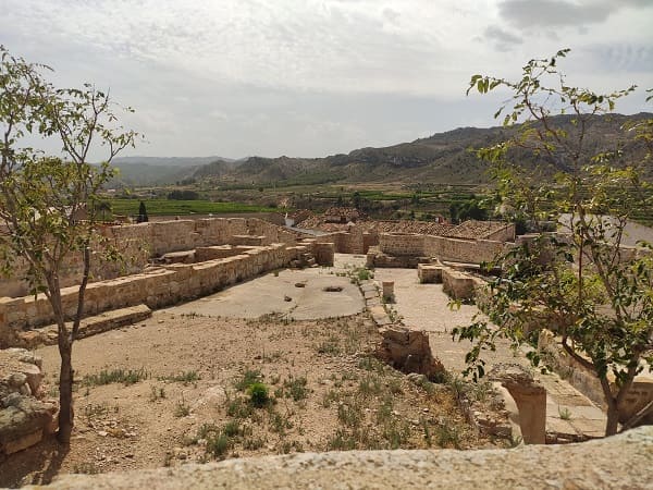 vistas desde el castillo de Calanda