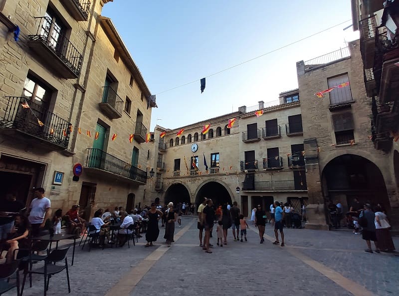 plaza mayor de Calaceite