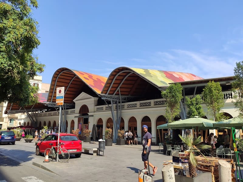 mercado de santa Catalina