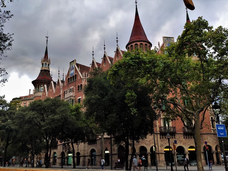 casa modernista Punxes, Barcelona