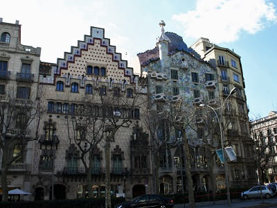 casa modernista Amatller y Batllo, Barcelona