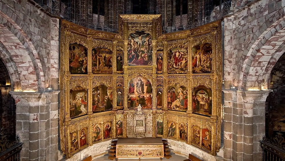 retablo de la catedral de Avila