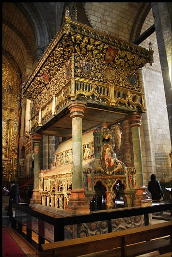 basilica de san vicente Avila, cenotafio