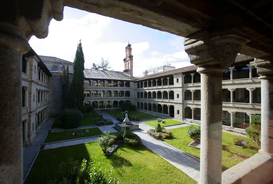 monasterio de santa Ana, claustro, Avila
