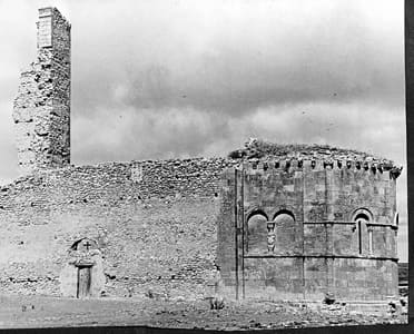 iglesia san martin, grabado, fuentidueña