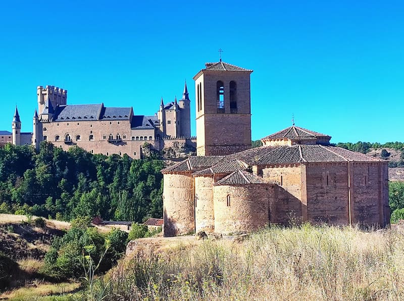 iglesia de la veracruz y alcazar, Segovia