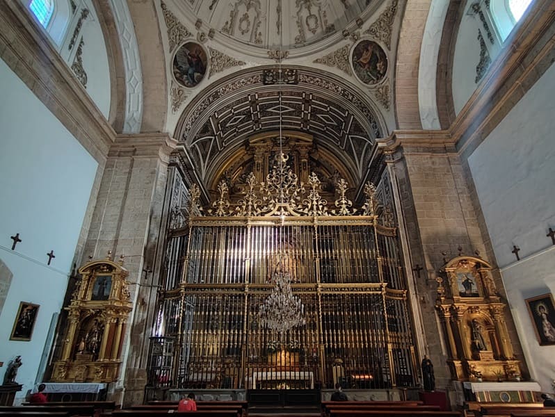 santuario virgen de Fuencisla, interior, Segovia