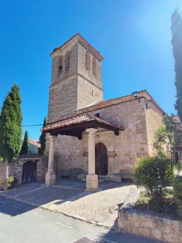 iglesia de santa Eulalia, valdeprados