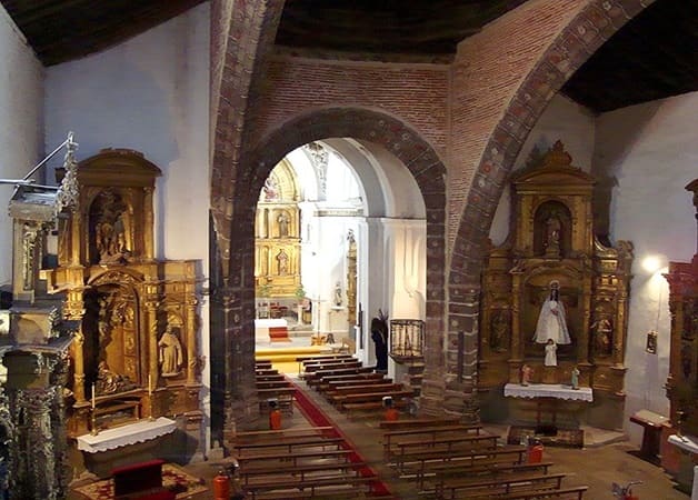 iglesia de la Asunción, interior, Adanero