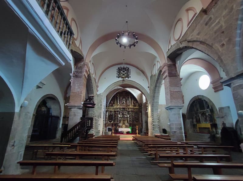 iglesia de Santa Maria la Mayor, interior, Piedrahita