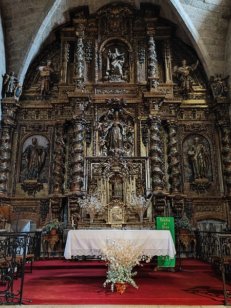 retablo, iglesia de Santa Maria la Mayor, Piedrahita