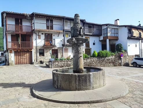 plaza Mayor, picota, Montemayor del rio