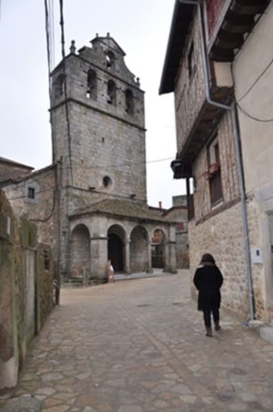 iglesia de san Martín, Martin del castañar