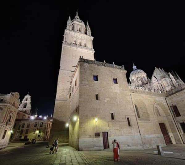 catedral de Salamanca, noche