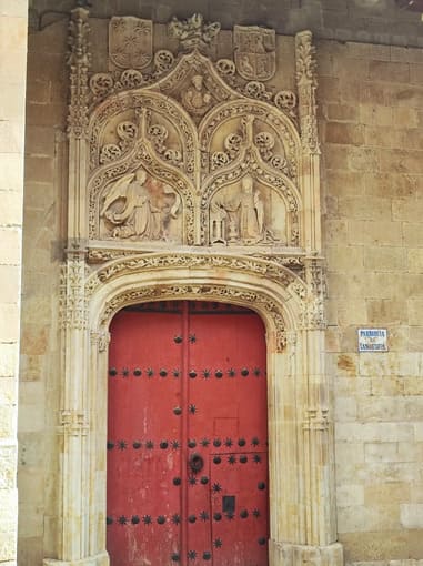 iglesia de san Benito, fachada, Salamanca