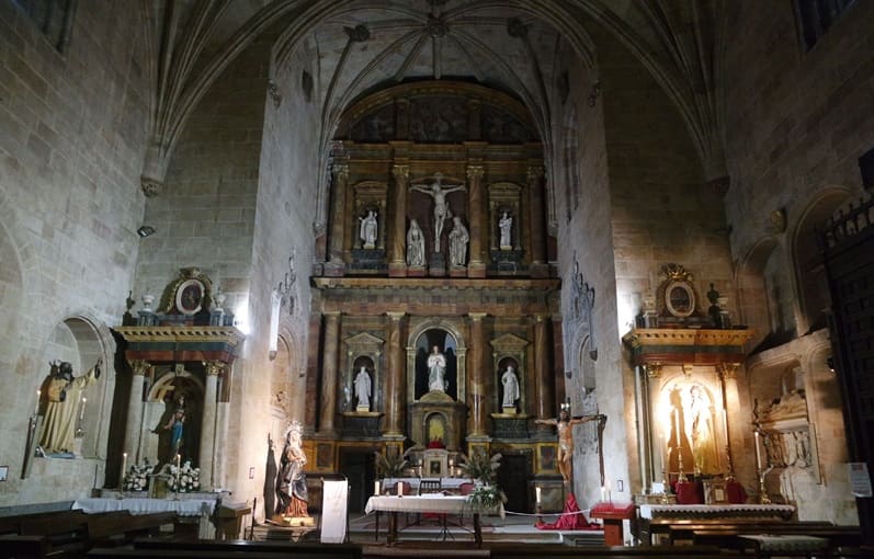 iglesia de san Benito, retablo, Salamanca