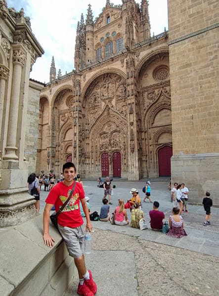 catedral Nueva de Salamanca, fachada principal