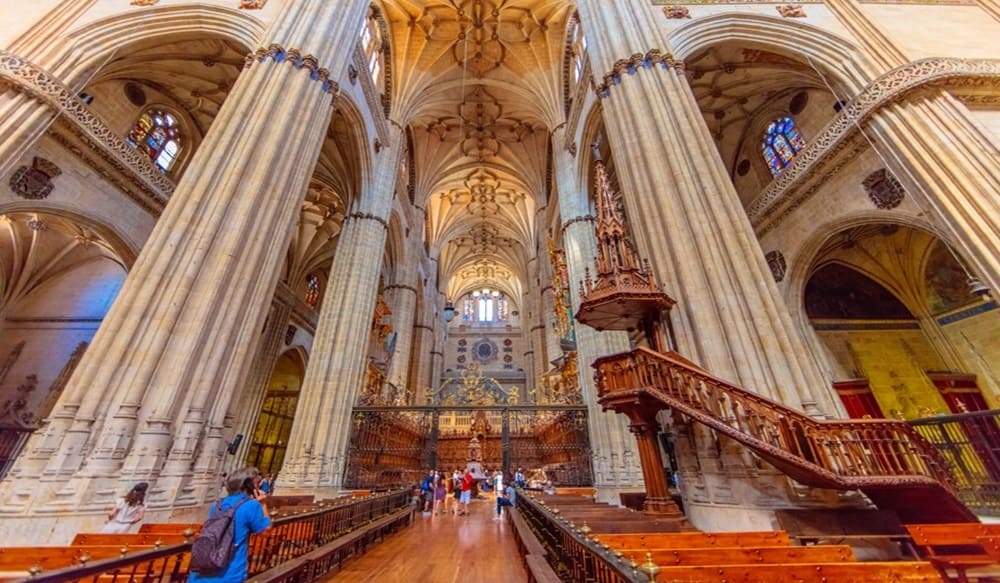 trasera de la catedral de Salamanca