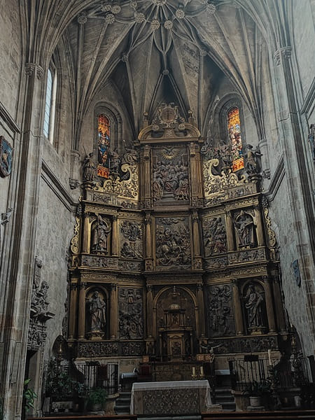 iglesia del Santo Espiritu, retablo, Salamanca