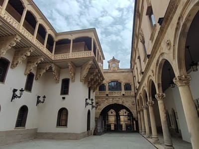 palacio de Salinas, interior, Salamanca