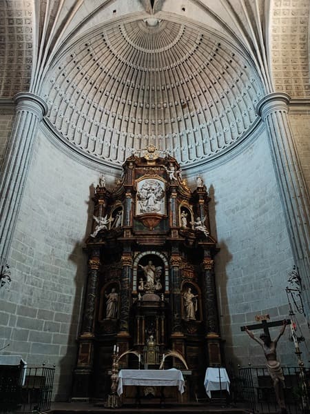 retablo de la iglesia de santa Maria la Mayor de Ledesma