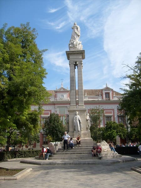 plaza del los reales alcazares, Sevilla