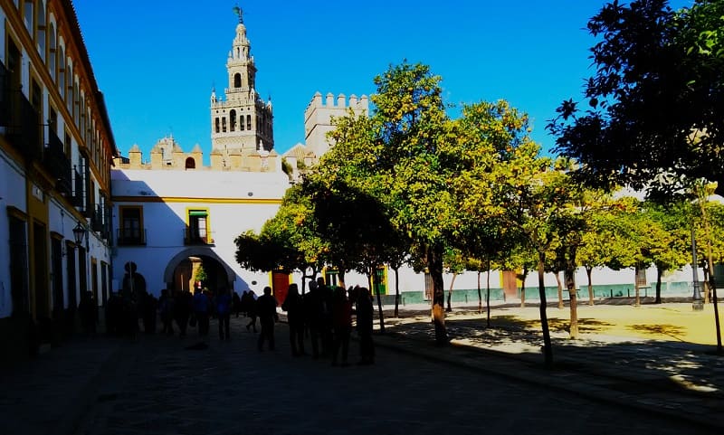 Reales alcazares, recepcion, Sevilla