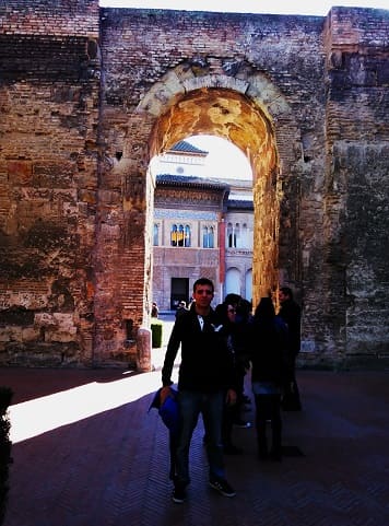 puerta del los reales alcazares, Sevilla
