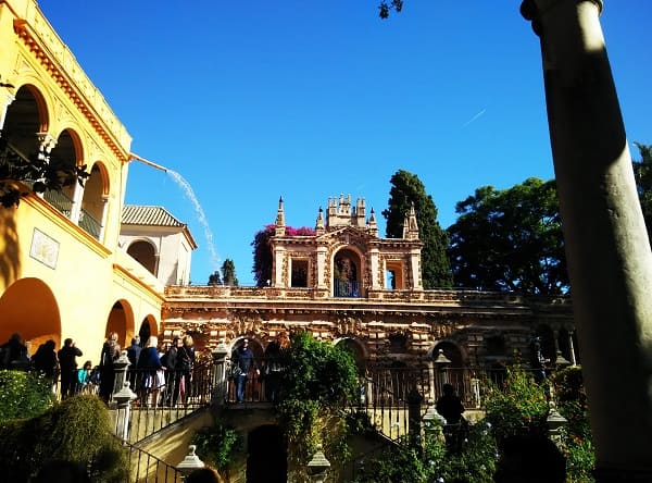 Reales alcazares, jardines, Sevilla