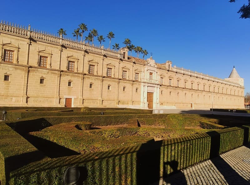 Hospital Cinco Llagas, parlamento Andalucia, Sevilla