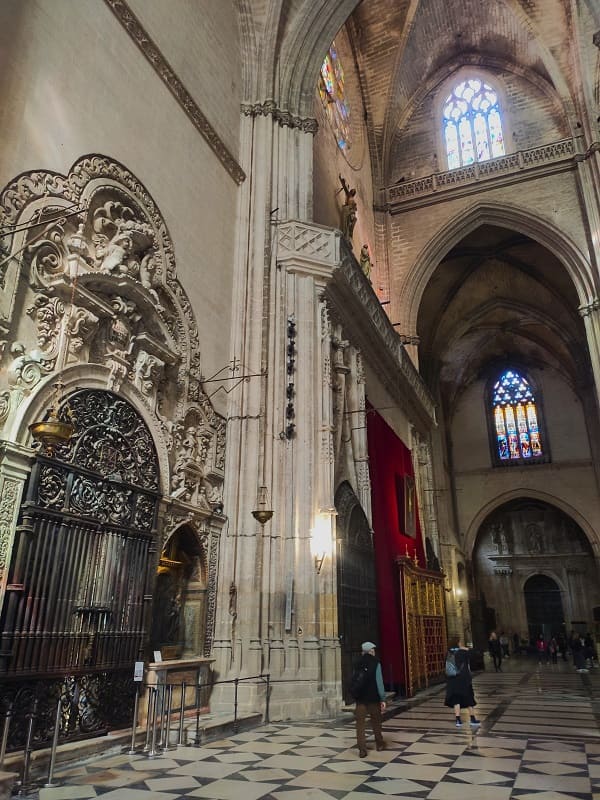 capillas de la catedral de Sevilla