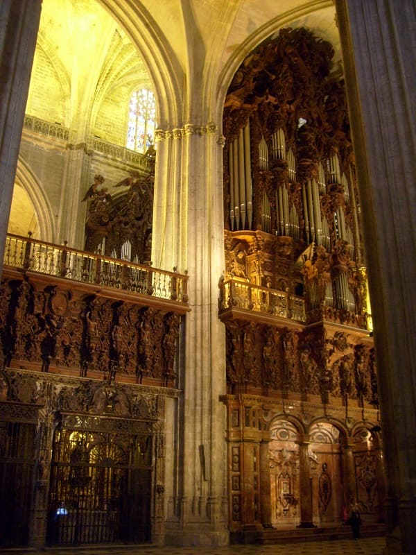 organo de la catedral de Sevilla