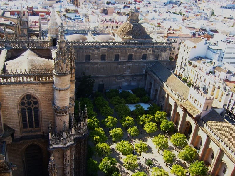 patio de los Naranjos, catedral de Sevilla