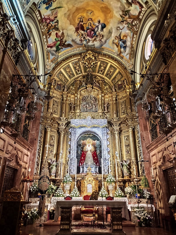 iglesia de la Macarena, interior, Sevilla