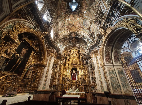 iglesia de santa Catalina, interior, Sevilla