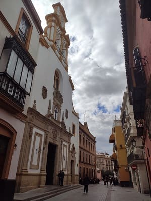 iglesia de santa Cruz,  Sevilla