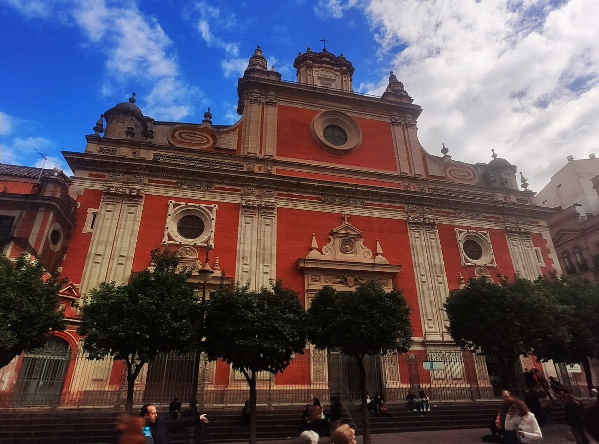 iglesia colegial del divino 
                Salvador, Sevilla