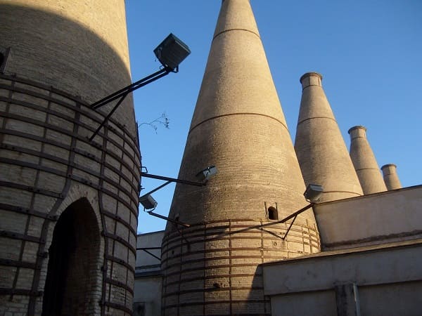 Monasterio de la Cartuja, chimeneas, Sevilla