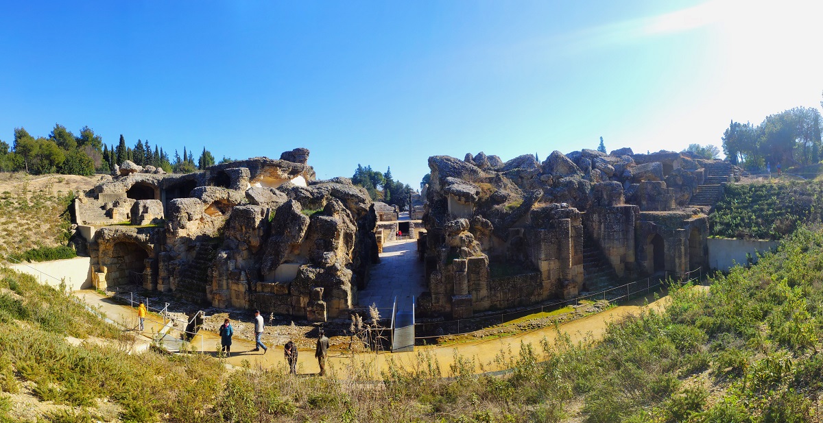 italica, anfiteatro, Santiponce