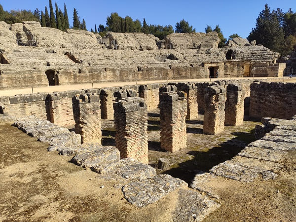 italica, anfiteatro, Santiponce